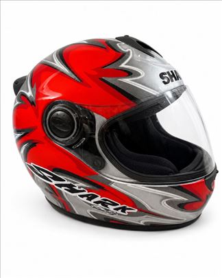 SHARK integrisana moto kaciga red.br.107 vel. 54cm