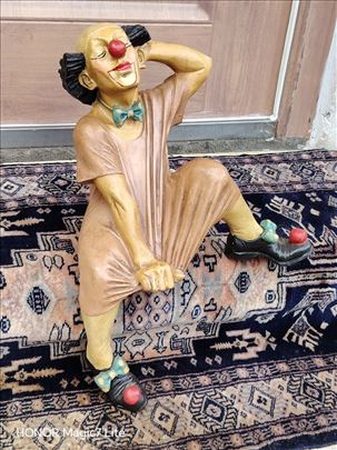 Stara Dekor Figura Francuski Klaun