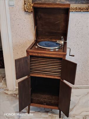 Stari Gramofon Kabinet Ispravan Ocuvan