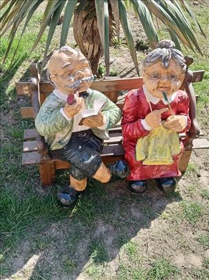 Velike Ocuvane DekorFigure Baba I Deda
