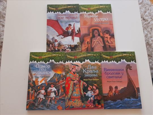 Čarobna kućica na drvetu 5 knjiga