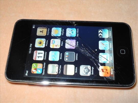ipod touch razbijeno staklo 16gb plejer