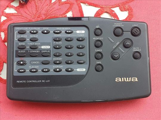 Original Aiwa Home Audio System Remote RC-L01