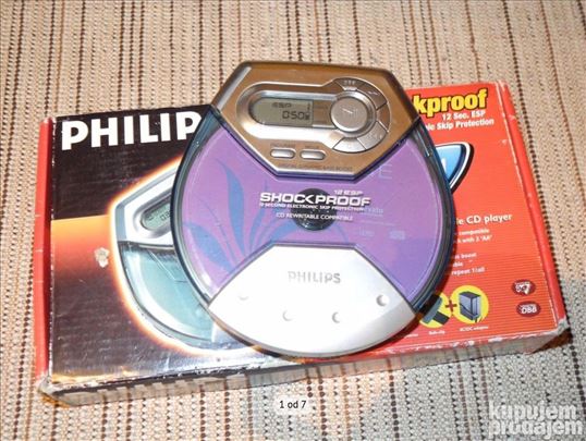 Philips AX2101 Personal CD Player discmen