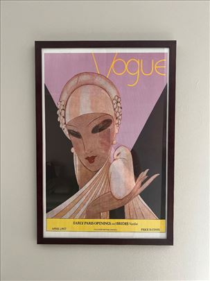 Vintage Vogue poster 40x60