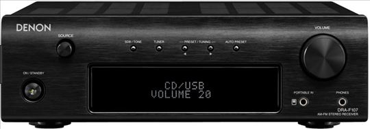 Denon DRA-F107DAB receiver malih dimenzija