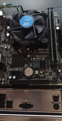 H81M-VG4 + 8 GB DDR 3 ( tri komada ) + GPU + SSD