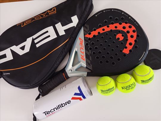 Padel reket HEAD Delta PRO +3 loptice