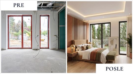 Senjak - Duplex stan sa 180m2 bašte