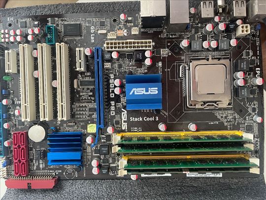 Asus P5QLD PRO FULL BOX, Retro Gaming,LGA775 Bundl