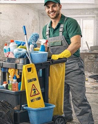 Čišćenje zapuštenog prostora i odnošenje stvari