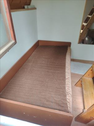 Krevet sa dušekom 196x55x90 cm