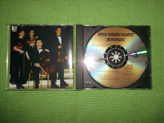 Mokranjac srpski gudački kvartet - nov CD