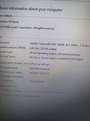 Toshiba c50b 158 win10 laptop