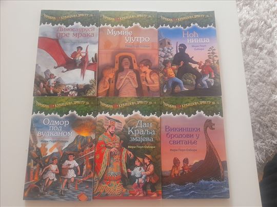 Čarobna kućica na drvetu 6 knjiga