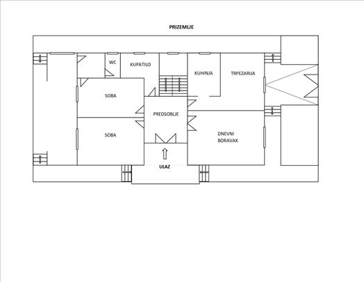 Kuća 183 m2 + 24 m2 garaža, plac 353 m2