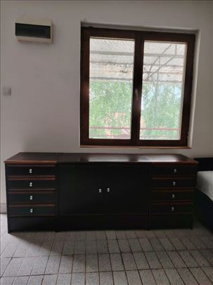 Drvena komoda 190,5x74,5x40 cm