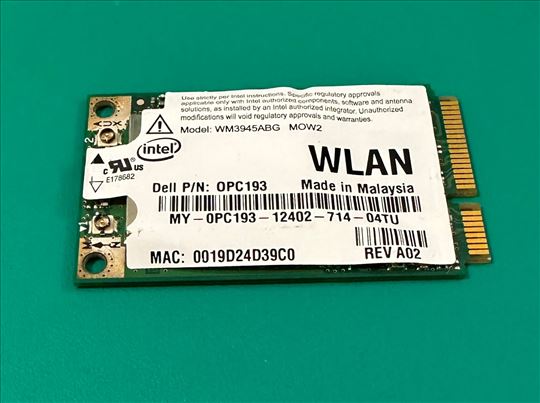 Intel Pro Wireless WM3945ABG-MOW2 WiFi kartica