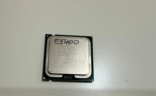 Intel Pentium DualCore E5400 775 2x 2.70Ghz 2Mb