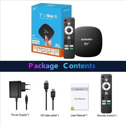 Smart Tv Box TV98 Android 13 4G/32G 8K Ultra HD 5G