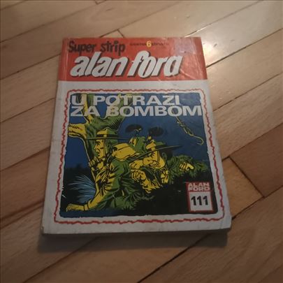 Alan Ford 111 U potrazi za bombom Super strip 