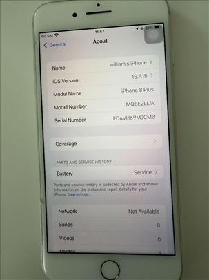 iPhone 8 Plus 64GB - SimFree, Odlično stanje