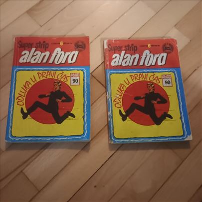 Odluka u pravi čas 90 Alan Ford Super strip 