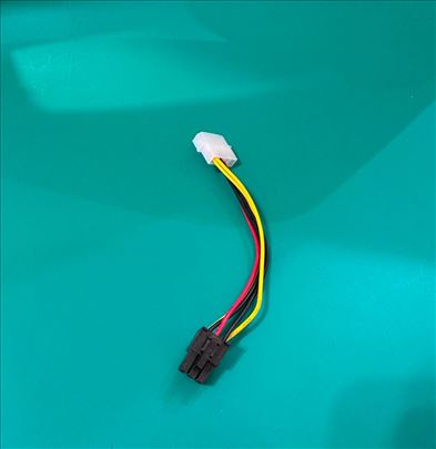 Naponski adapter molex na 6pin, nov