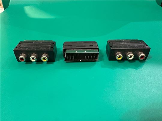 SCART na RCA (činčeve) adapteri