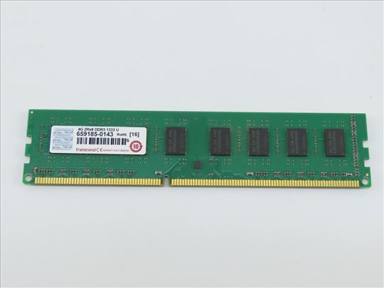 Transcend DDR3 1333 MHZ 8GB/4GB Garancija