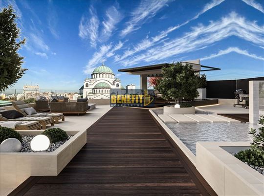 Luksuzni penthouse kod Hrama (+krovna terasa 271m2