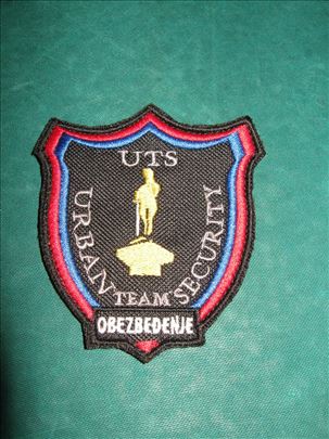 UTS obezbedjenje-amblem na cicak