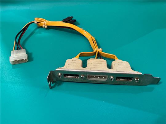 eSATA backpanel adapter za kompjutere