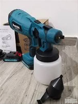 Makita Aku Pistolj za Farbanje NOV Baterijski za K