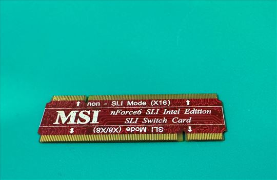MSI SLI card switch MS-4054 ver 1.1