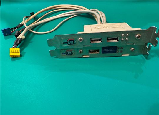 USB 2.0 + Bluetooth backpanel bracketi