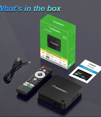 Android 15 tv - box 8Gb / 128Gb, novo