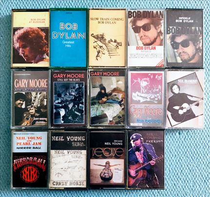Bob Dylan/Gary Moore/Neil Young/Neil Diamond-kaset