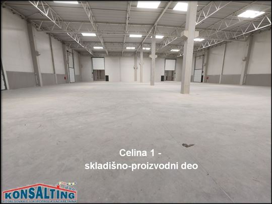 Hala sa kancelarijama u posl.zoni,St.Banovci,076-1