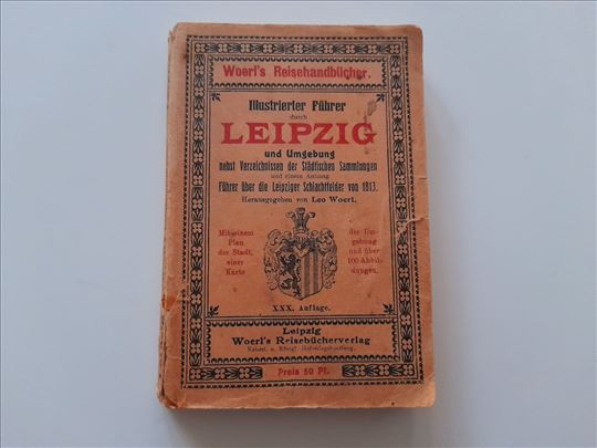 Ilustrovani vodič kroz Lajpcig na nemačkom jeziku
