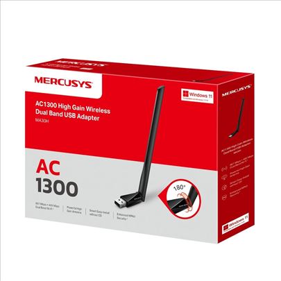 Mercusys AC 1300 High Power Wireless USB Adapter
