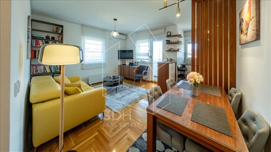 Novi Beograd 1.5, luksuzno opremljen 44m2, Ledine