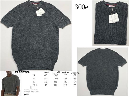 Hermes,Erd,Piana,Zegna. top majice, 2025-26