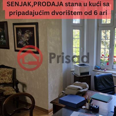 Senjak 200kvm stan sa dvorištem od 6ari