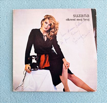 Suzana Mančić-Okreni moj broj+Poster+ Potpis Suzan