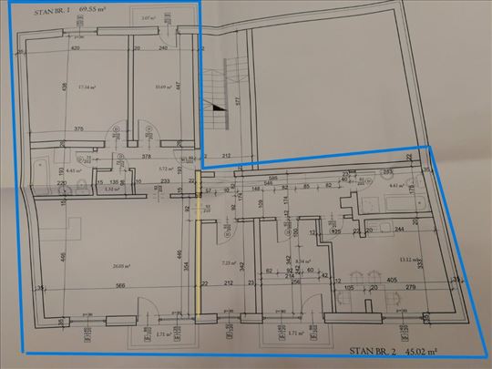 Centar 4.0 stan I sprat, garažno mesto