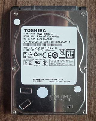 Hard disk 500Gb Toshiba MQ01ABD050