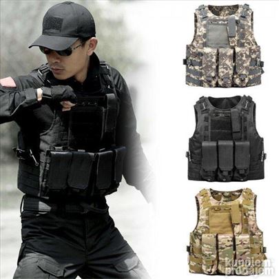 Takticki Borbeni Prsluci NOVI za Airsoft Pantball 