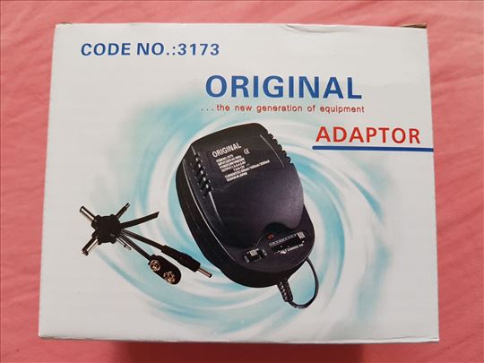 Adapter univerzalni punjač AC-DC. 1,5v-3v-4,5v -6v