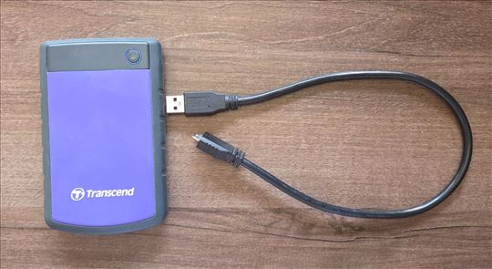 Transcend StoreJet 750GB Eksterni Hard Disk A52155
